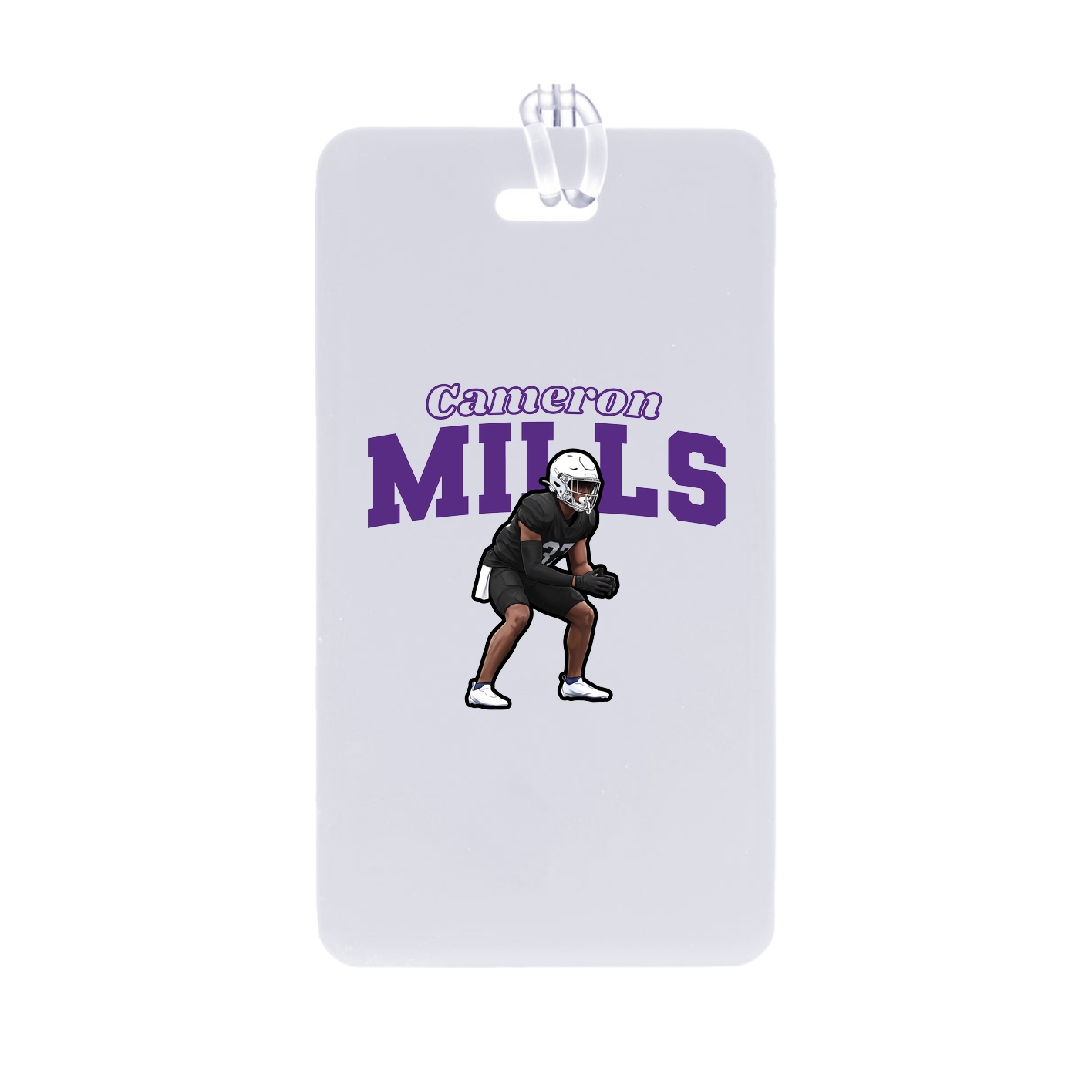 Bag Tag — Name Arch in Classic