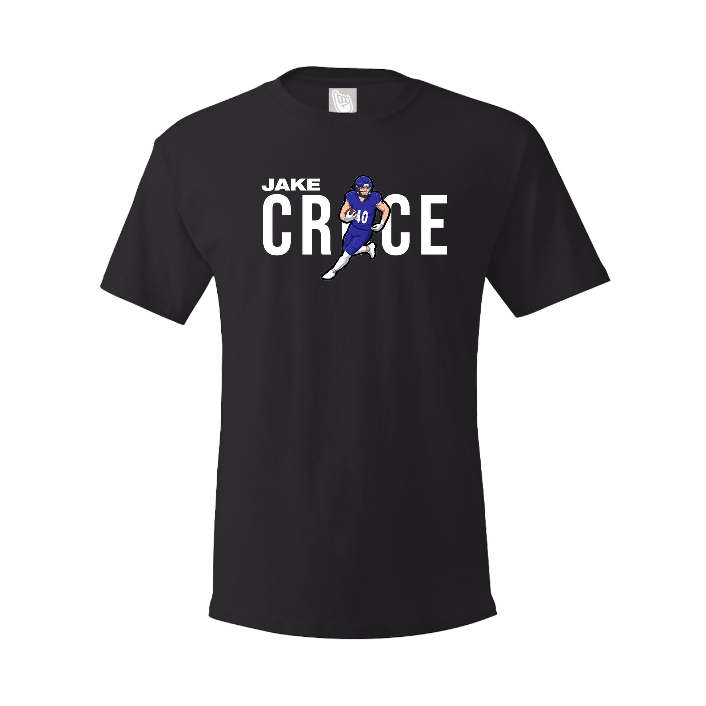 Youth Tee — Player Name in Black