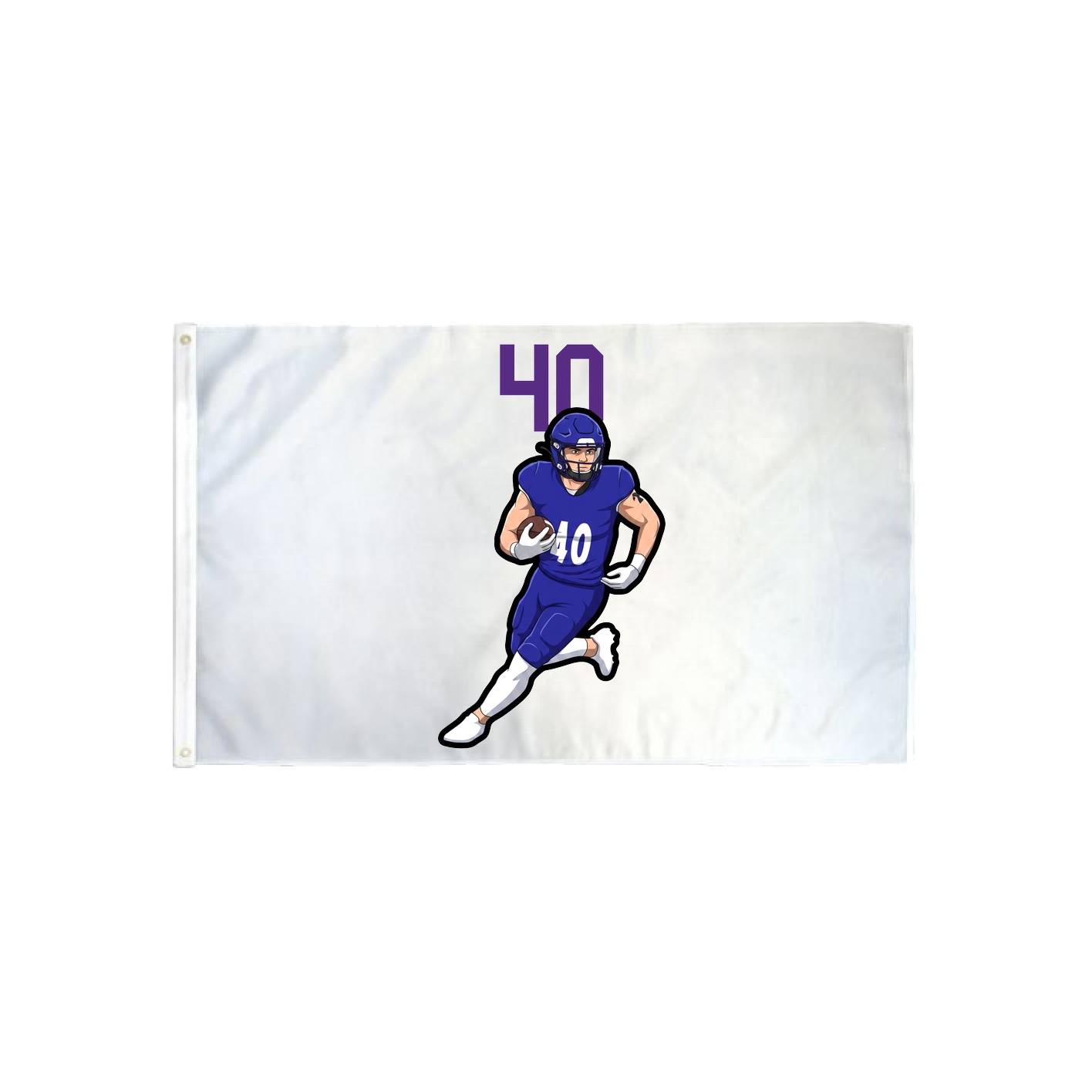 3x5 Flag — Number Top in Classic