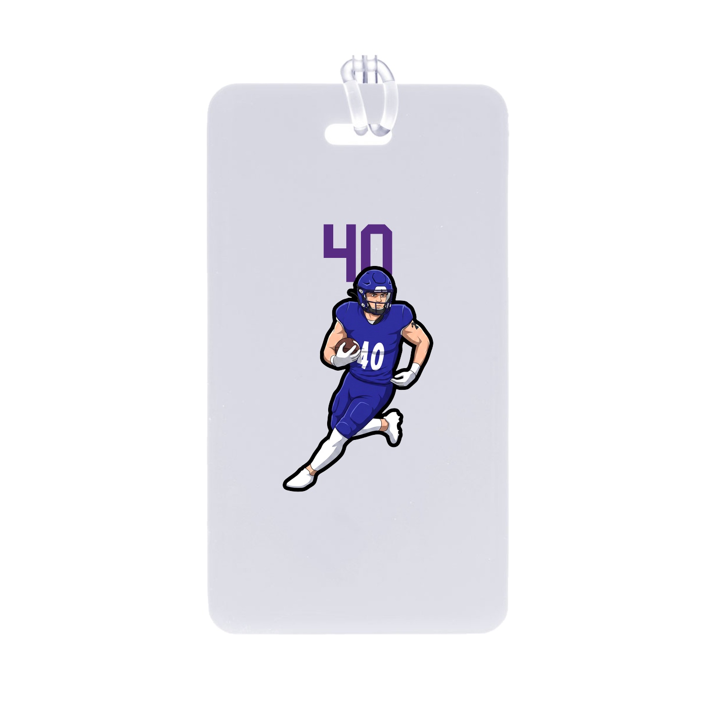 Bag Tag — Number Top in Classic