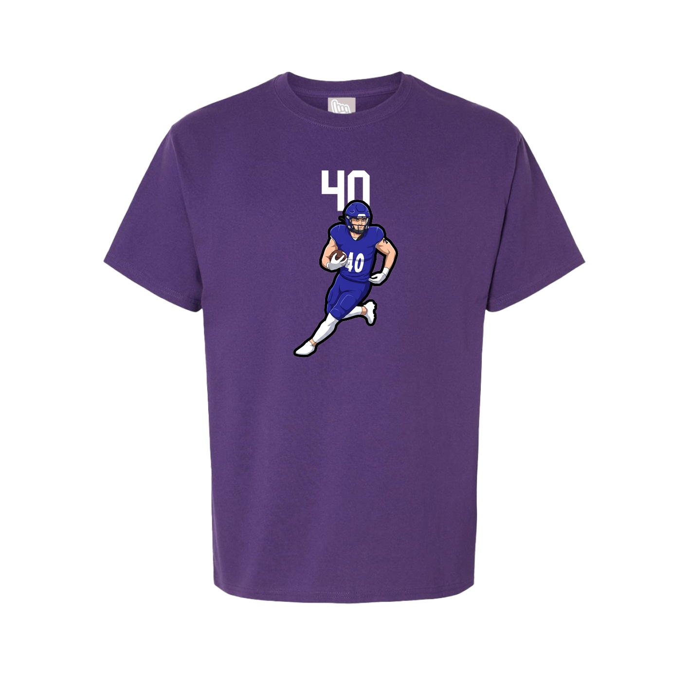Tee — Number Top in Purple