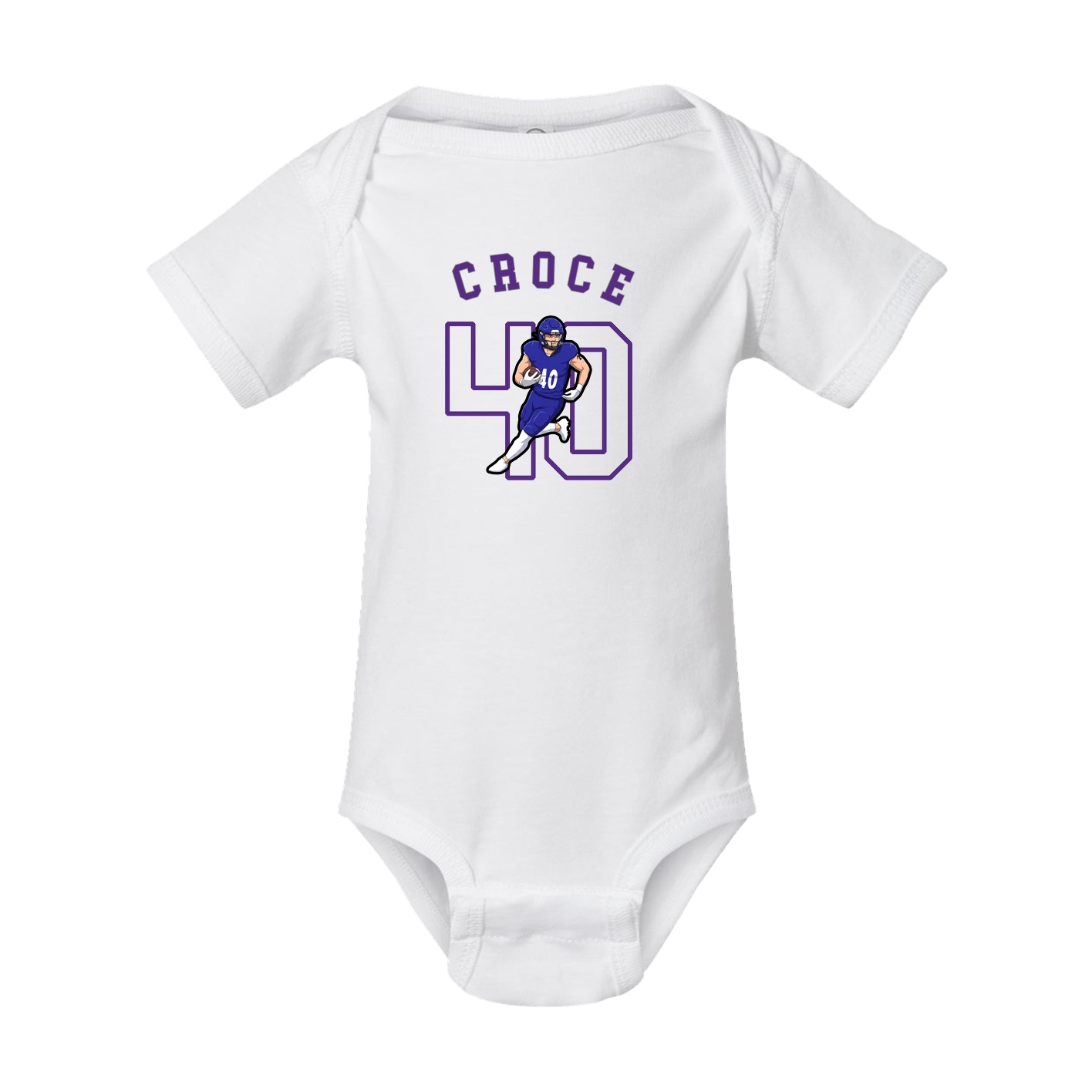 Baby Onesie — Shirsey Arch in White
