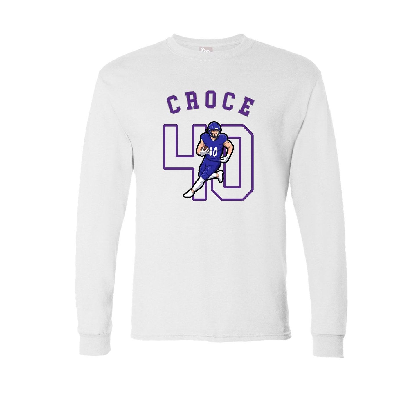 Long Sleeve Tee — Shirsey Arch in White
