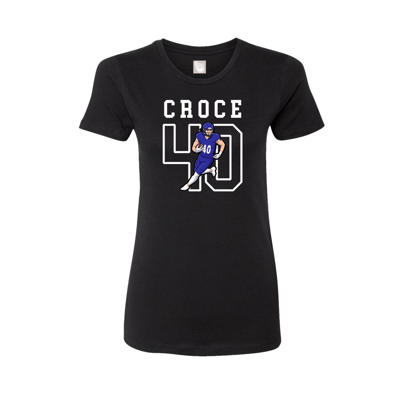 Fitted Women's Tee — Shirsey in Black