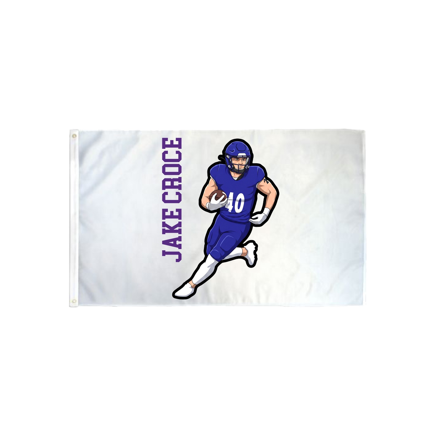 3x5 Flag — Name Vertical in Classic