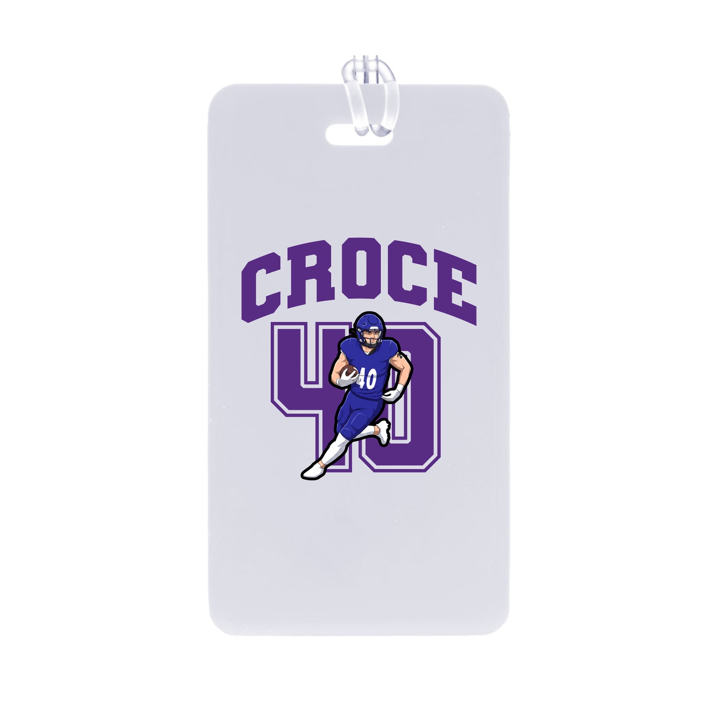 Bag Tag — Number in Classic