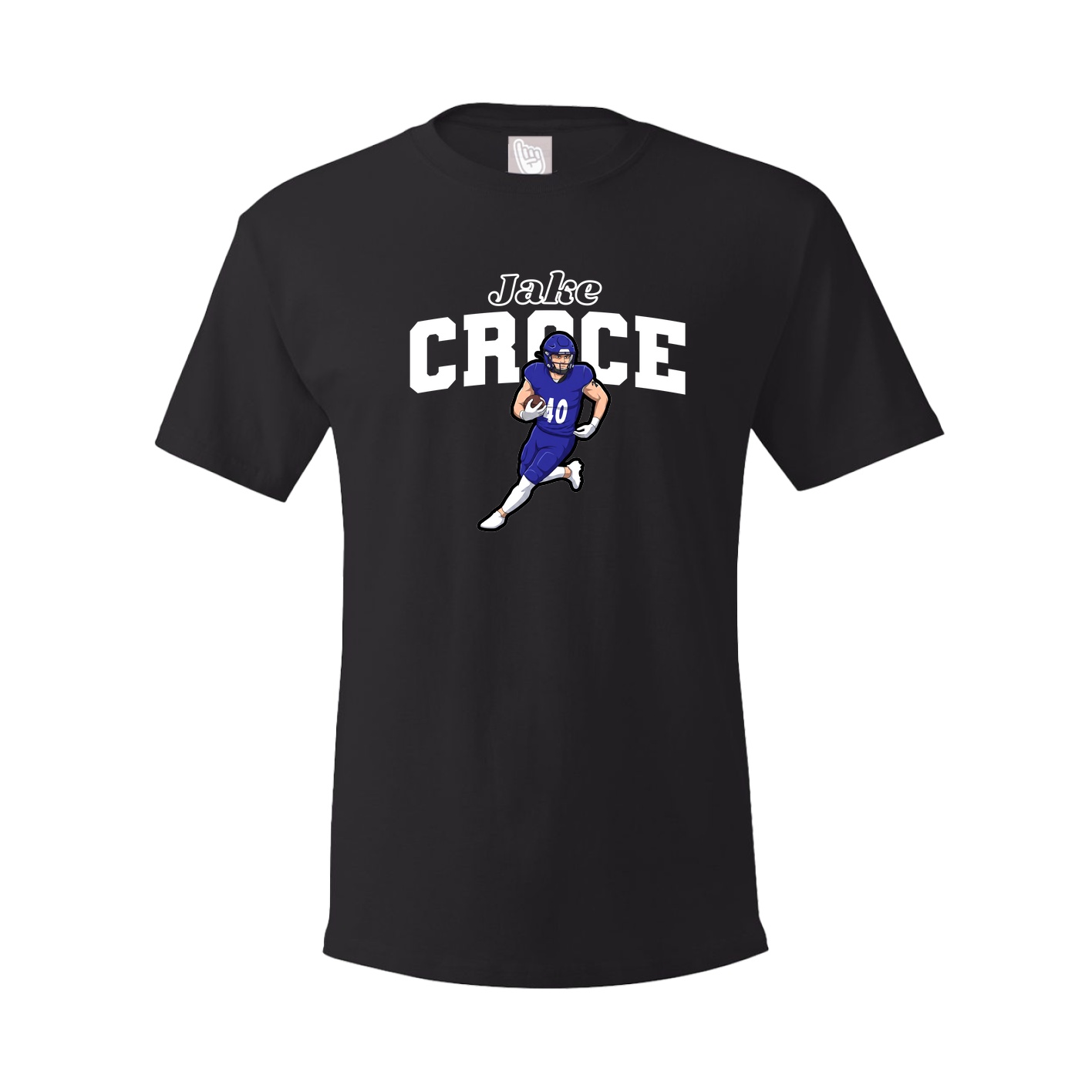 Youth Tee — Name Arch in Black