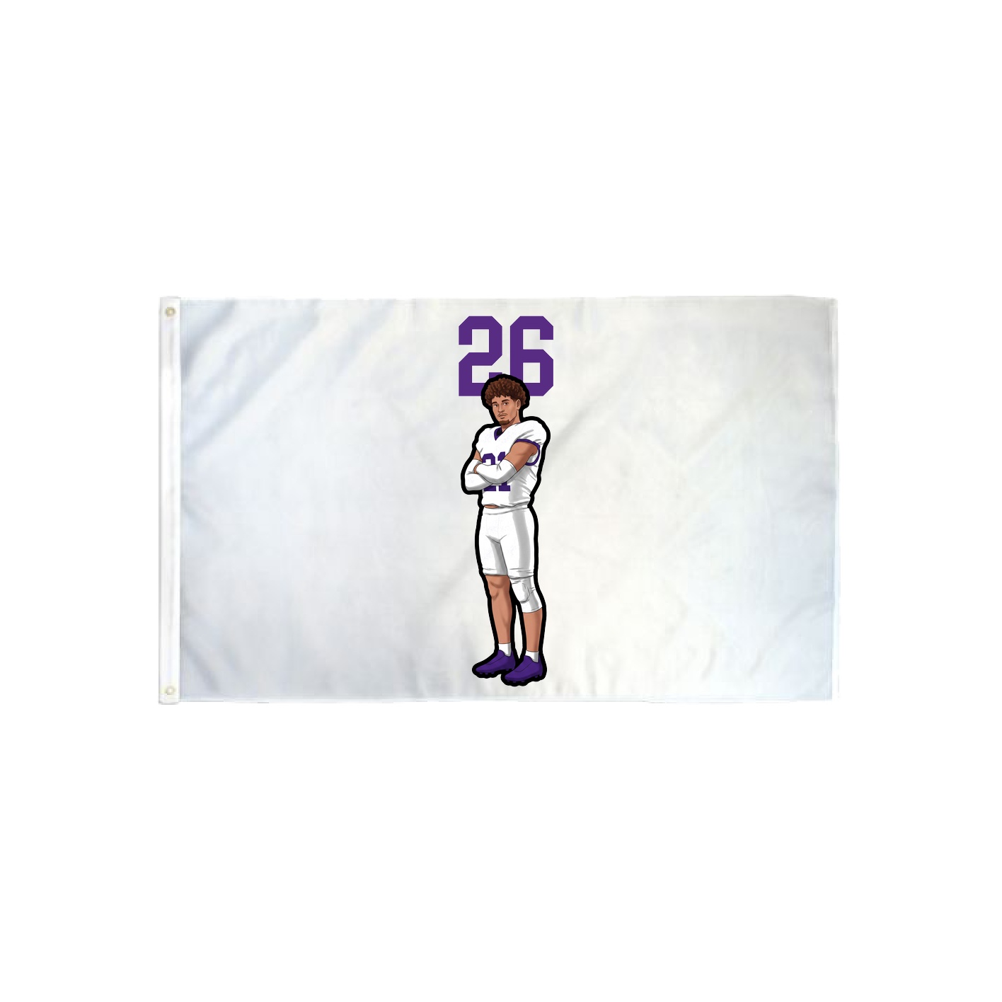 3x5 Flag — Number Top in Classic