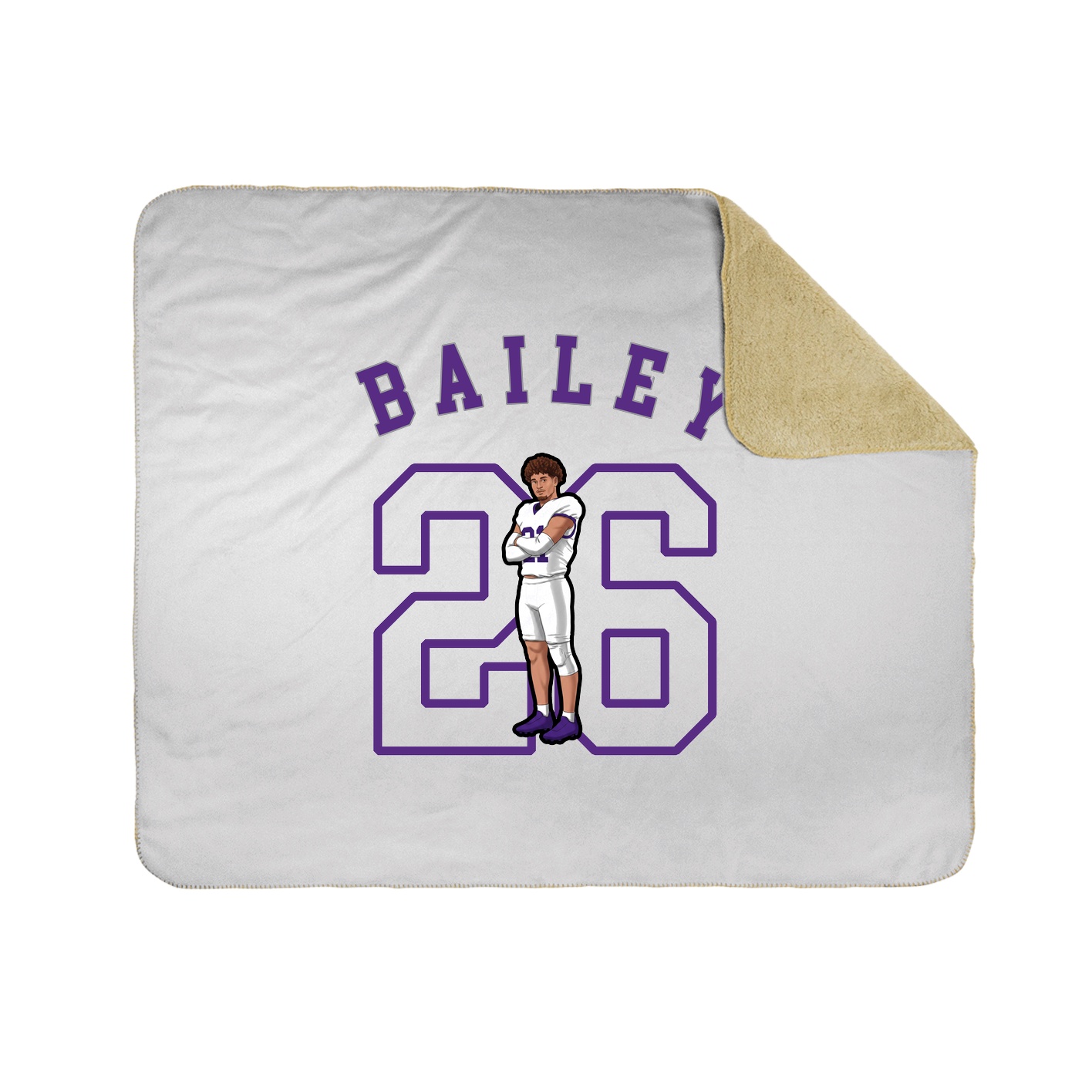 Throw Blanket — Shirsey Arch in White