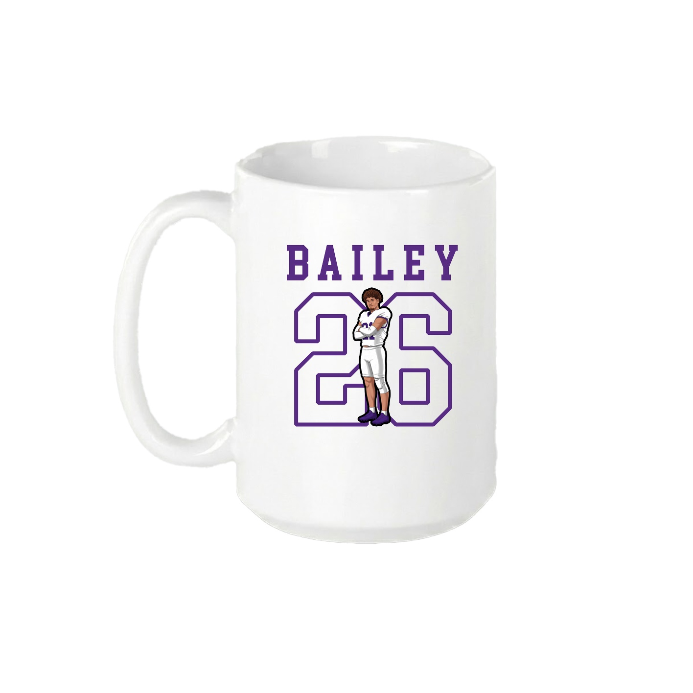15oz Coffee Mug — Shirsey in White