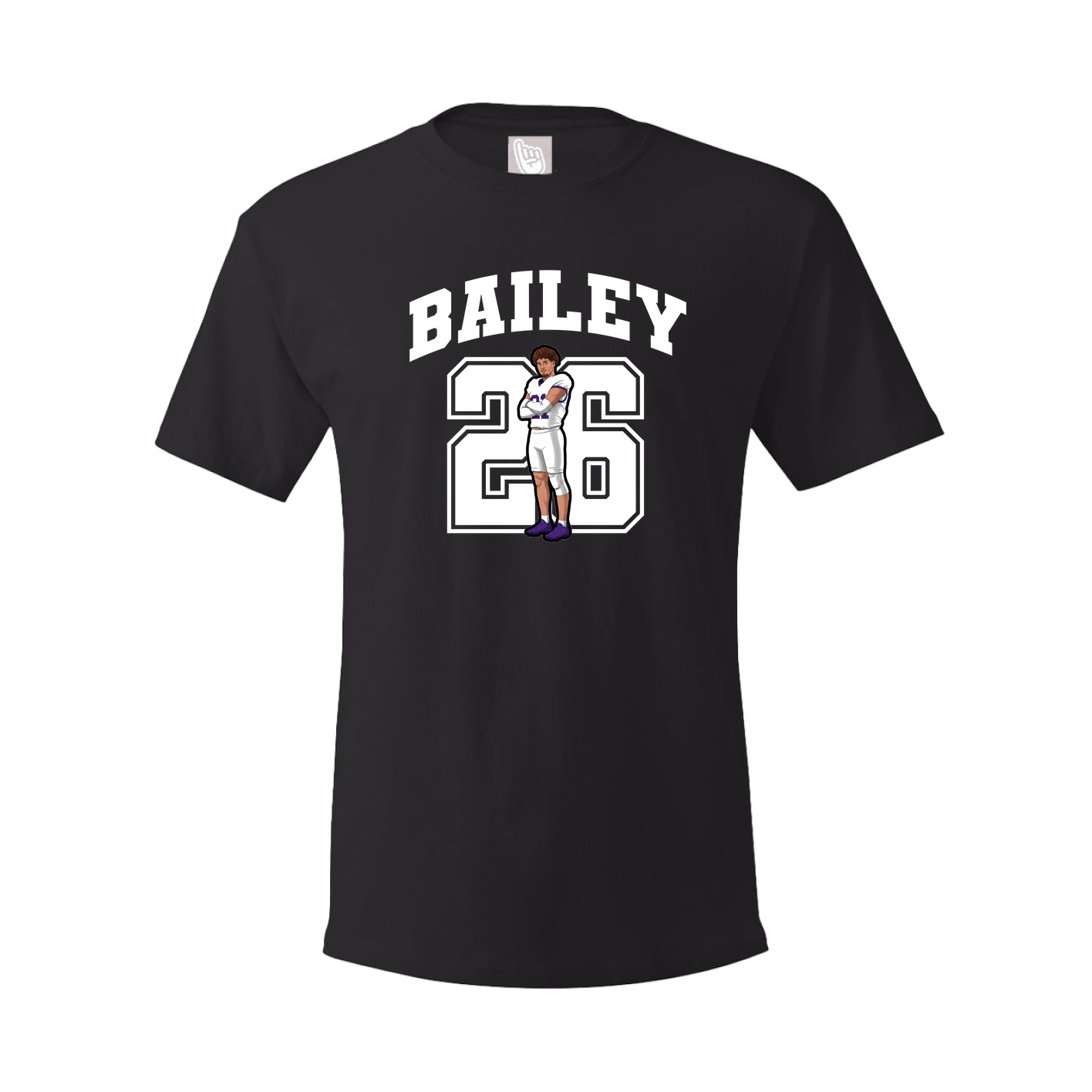 Tee — Number in Black