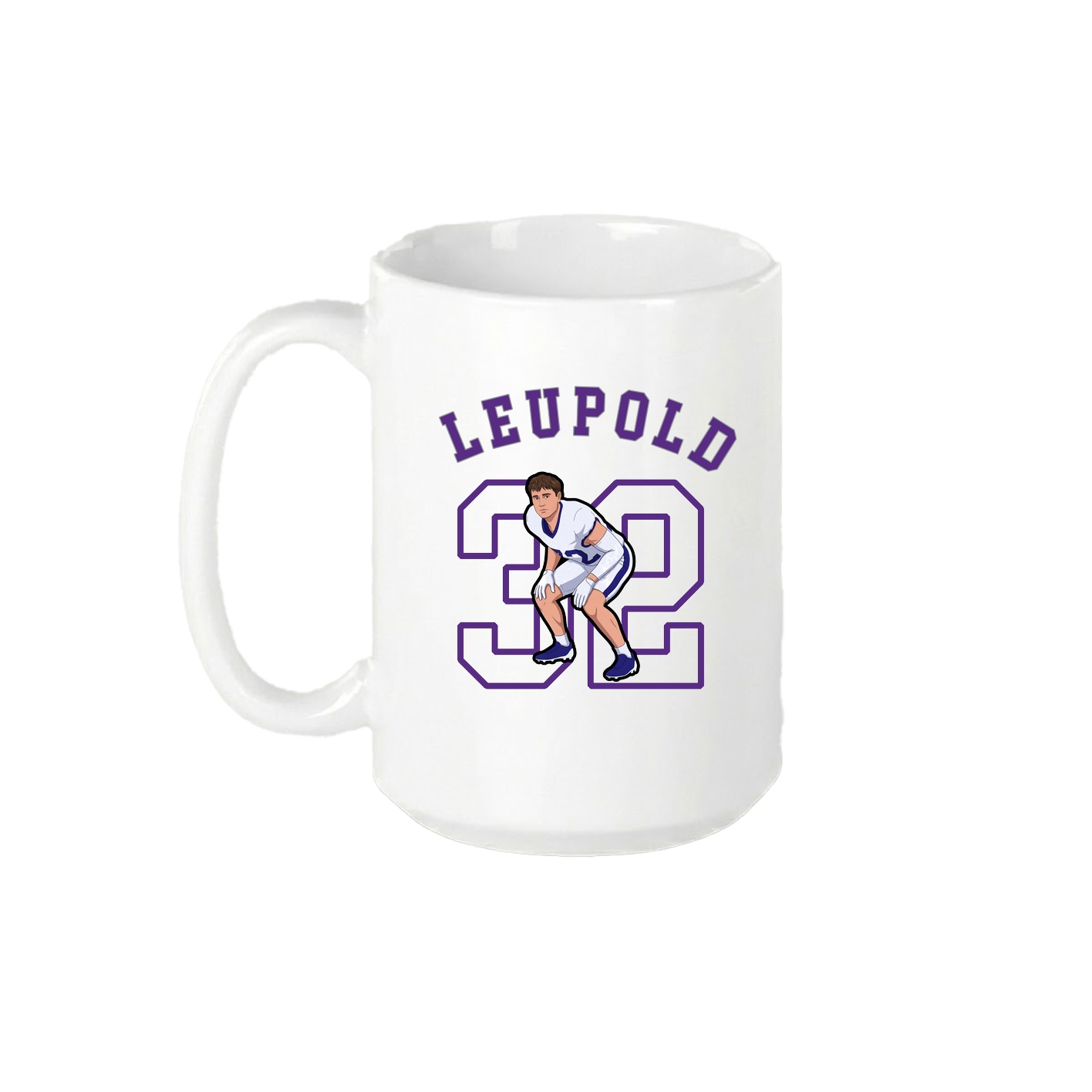 15oz Coffee Mug — Shirsey Arch in White