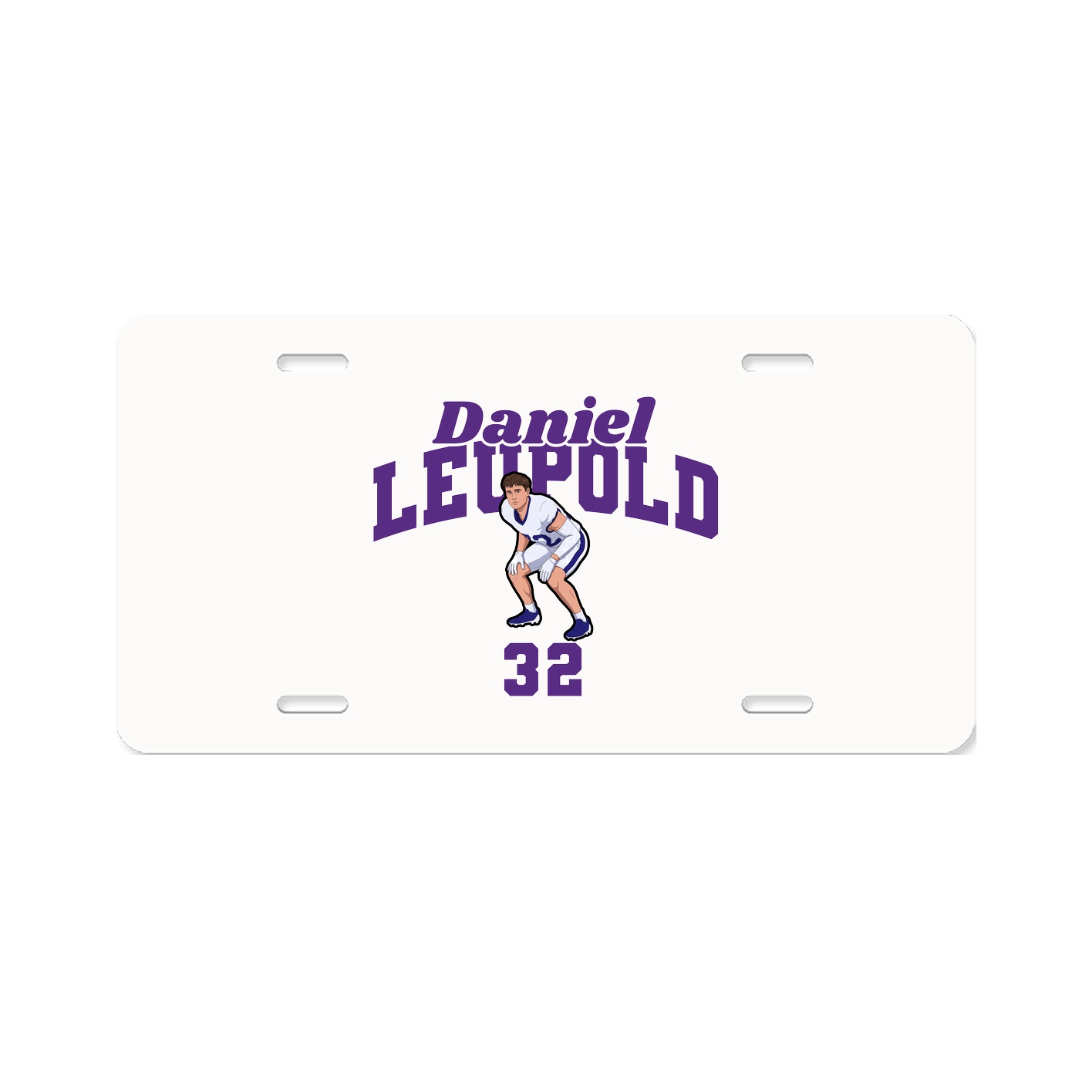 License Plate — Signature Arch in Classic
