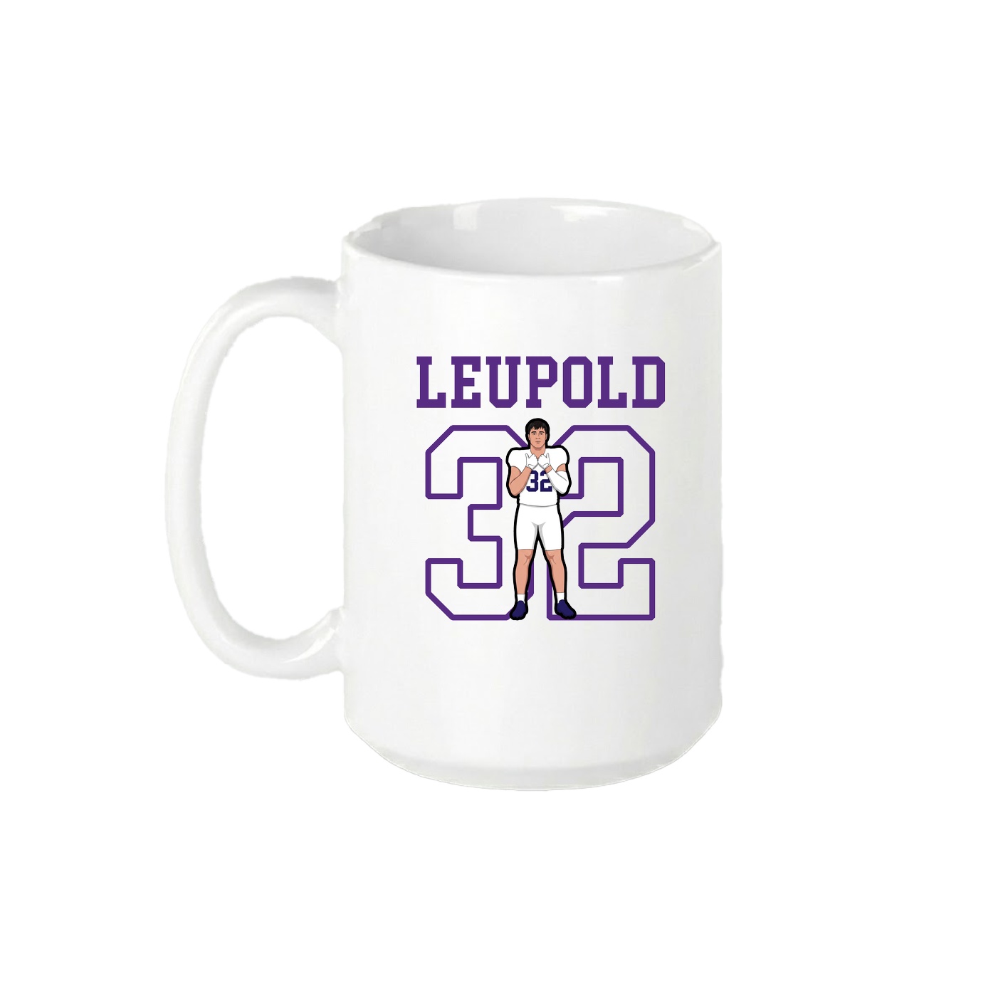 15oz Coffee Mug — Shirsey in White