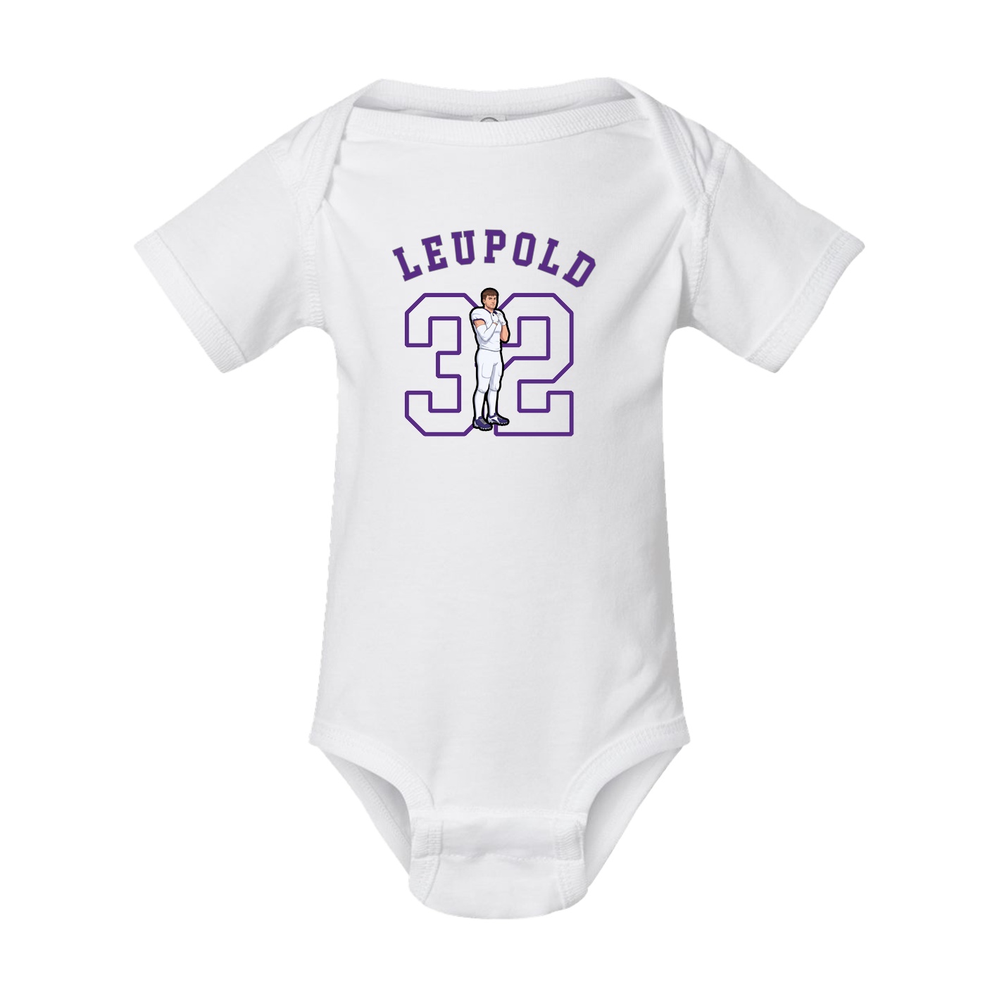 Baby Onesie — Shirsey Arch in White