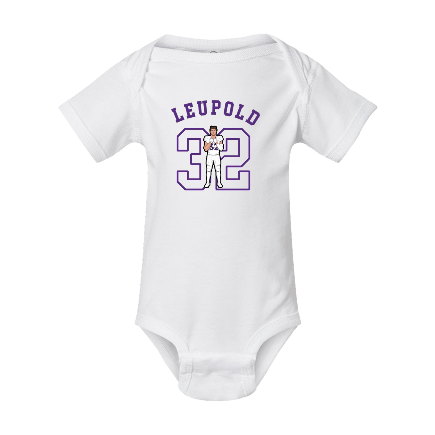 Baby Onesie — Shirsey Arch in White