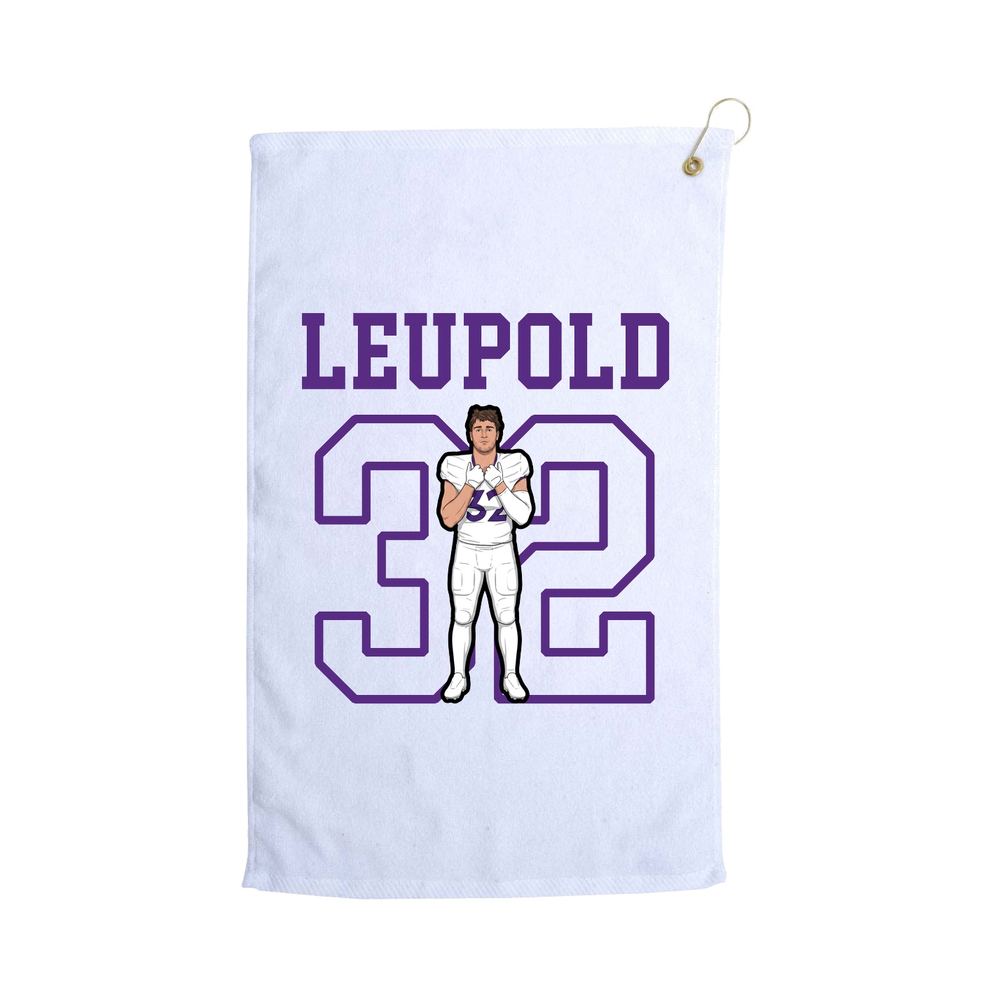 Golf Towel — Shirsey in White