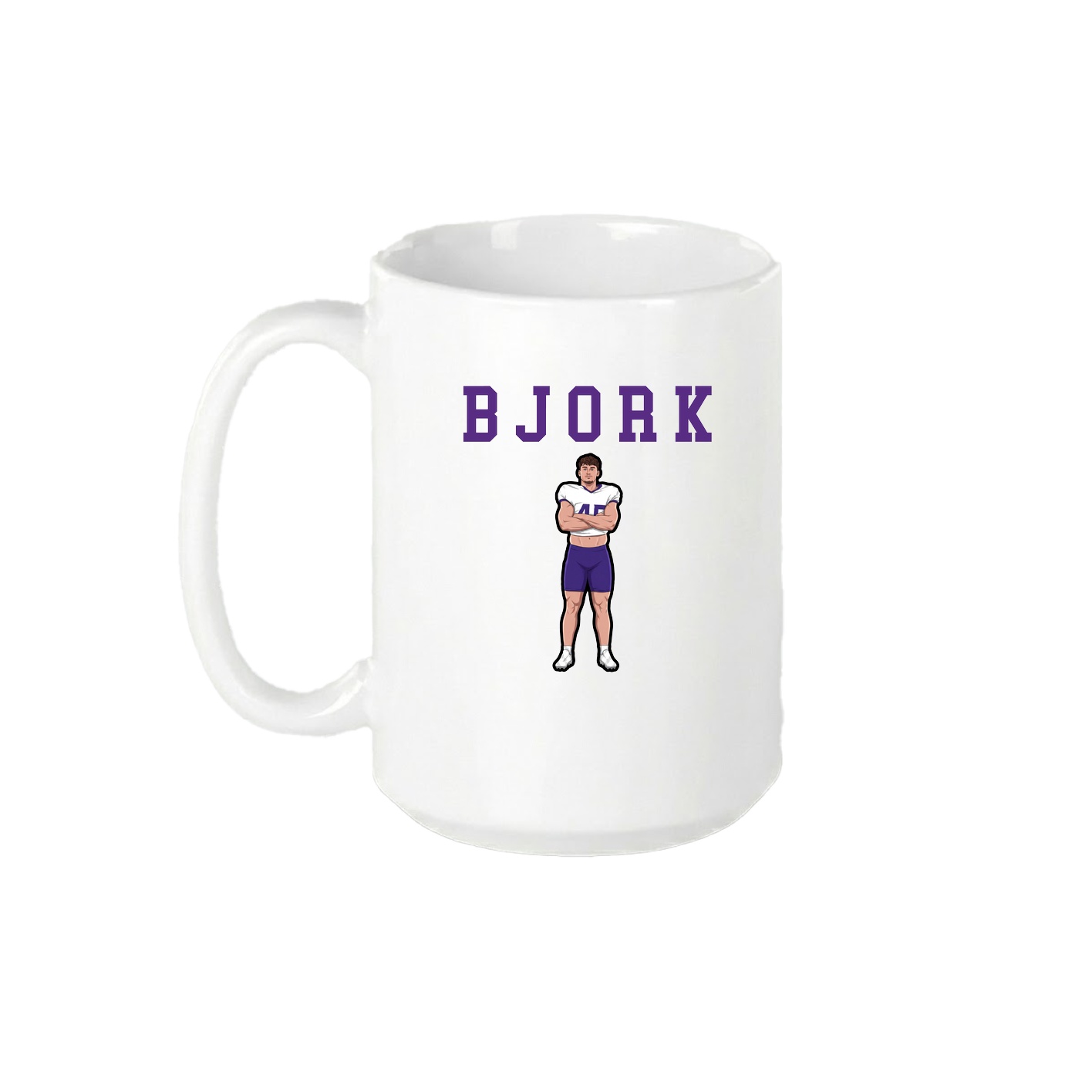 15oz Coffee Mug — Shirsey in White