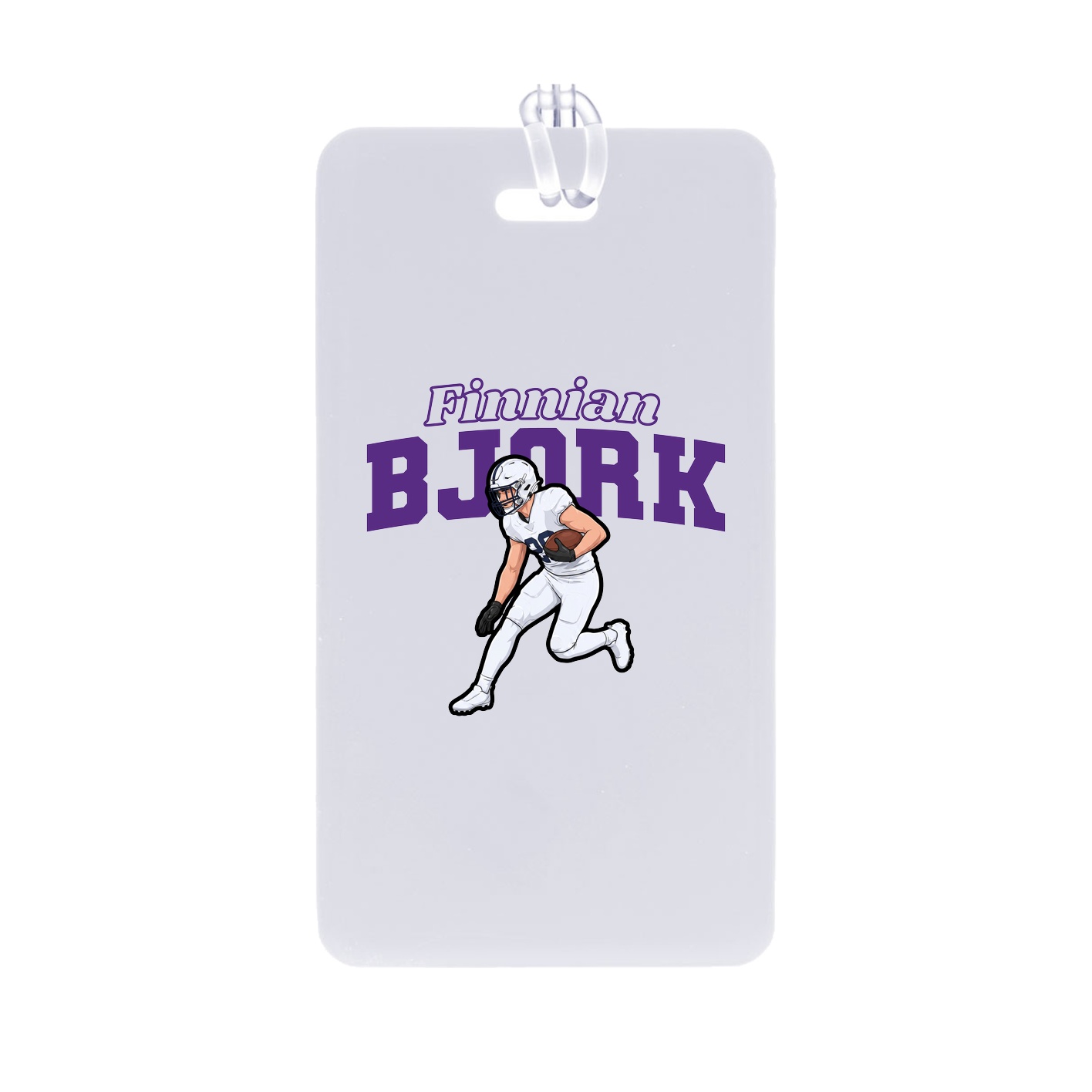 Bag Tag — Name Arch in Classic