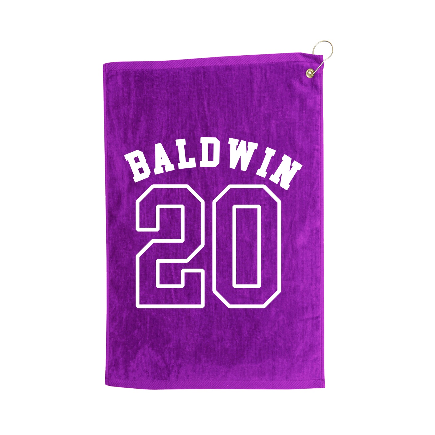 Golf Towel — Shirsey Arch in Purple