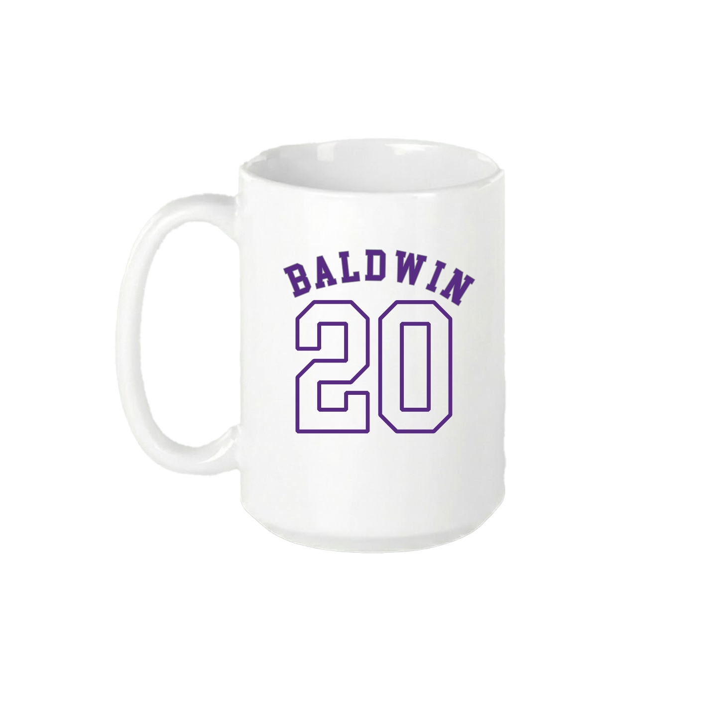 15oz Coffee Mug — Shirsey Arch in White