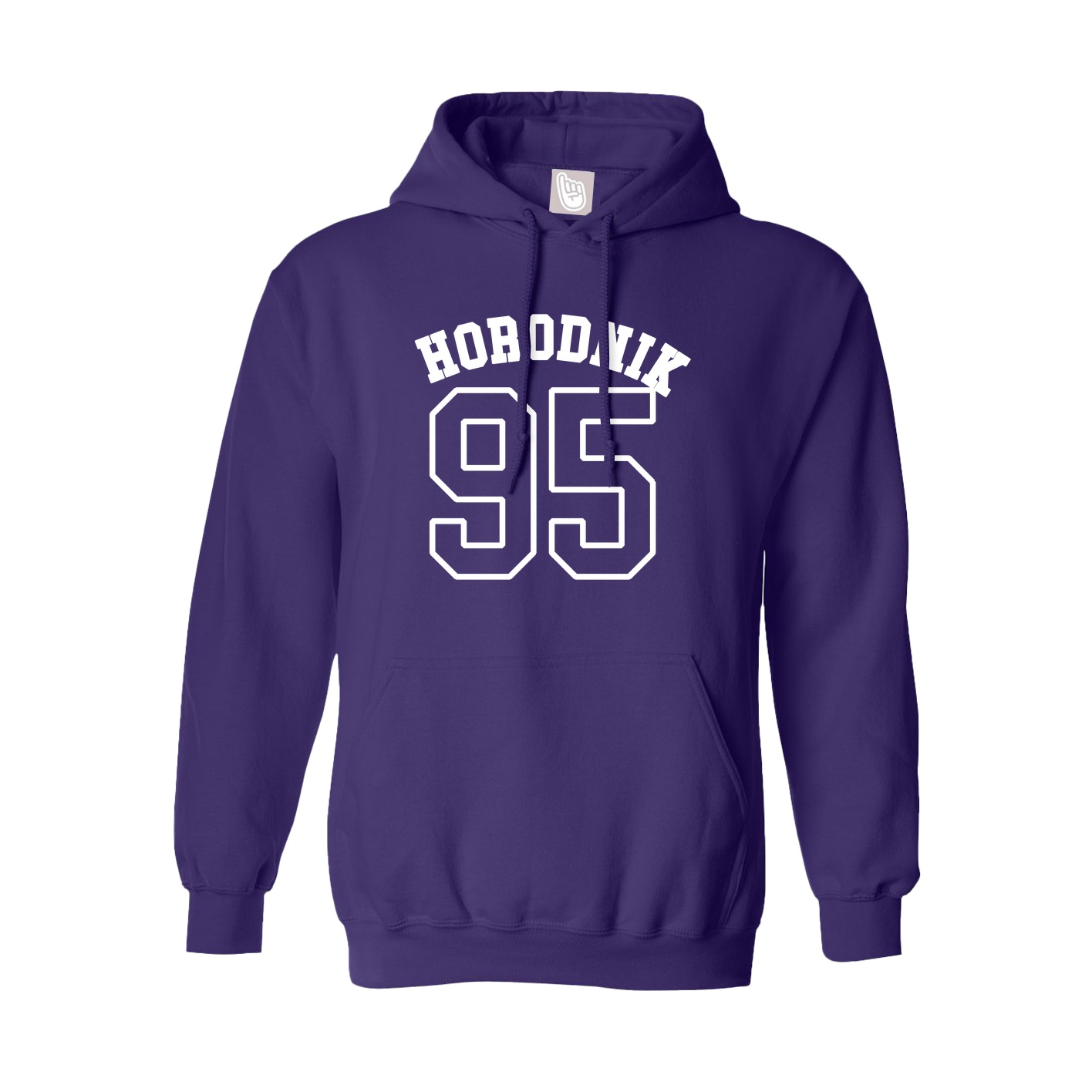 Youth Hoodie — Shirsey Arch in Purple