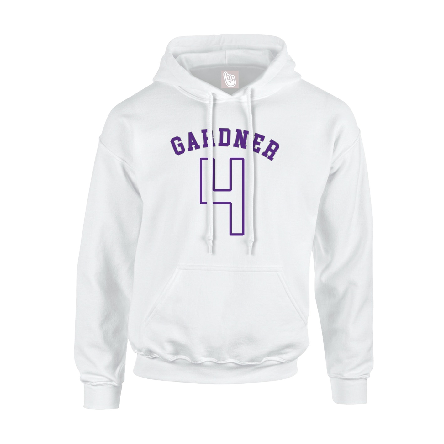 Hoodie — Shirsey Arch in White