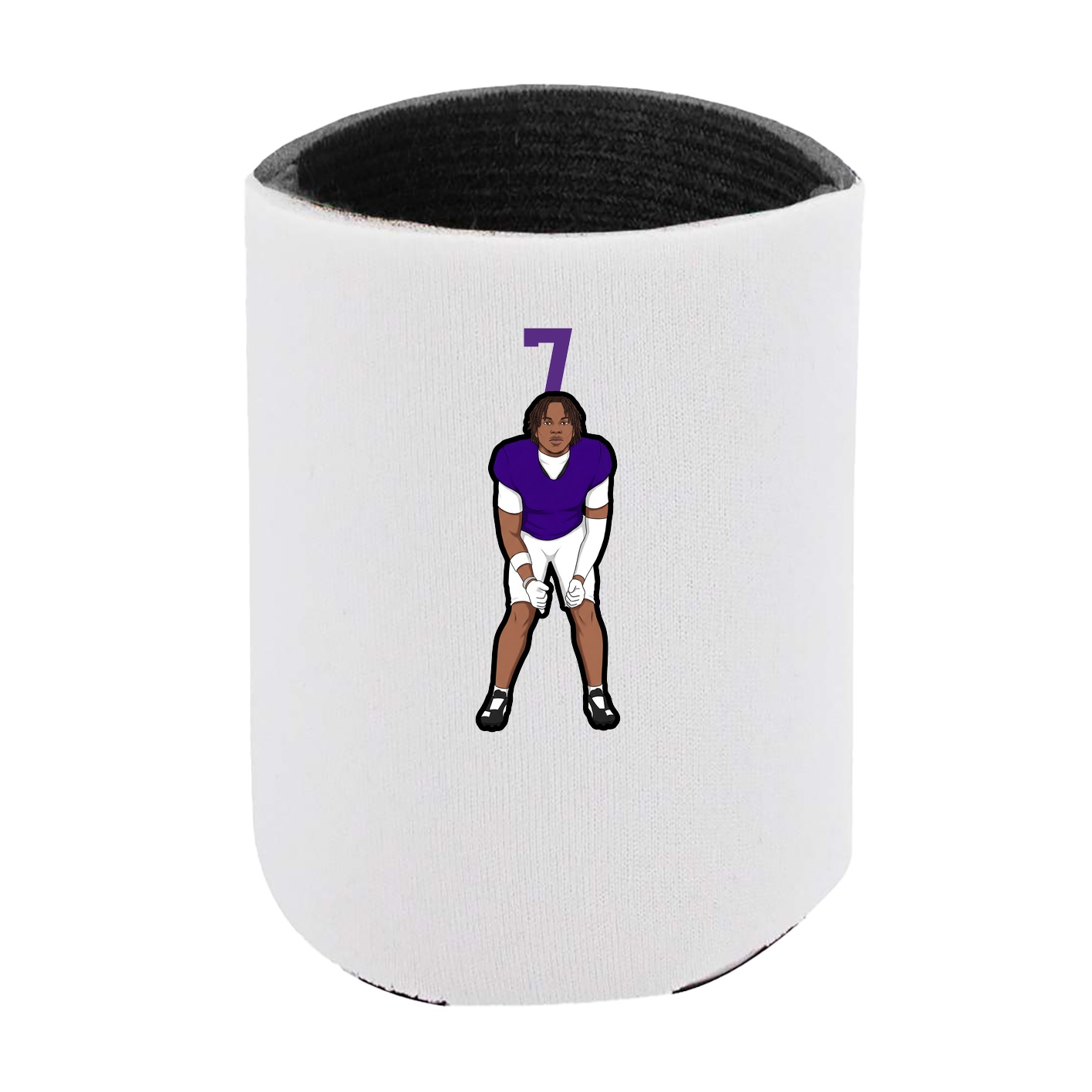 Can Holder — Number Top in White