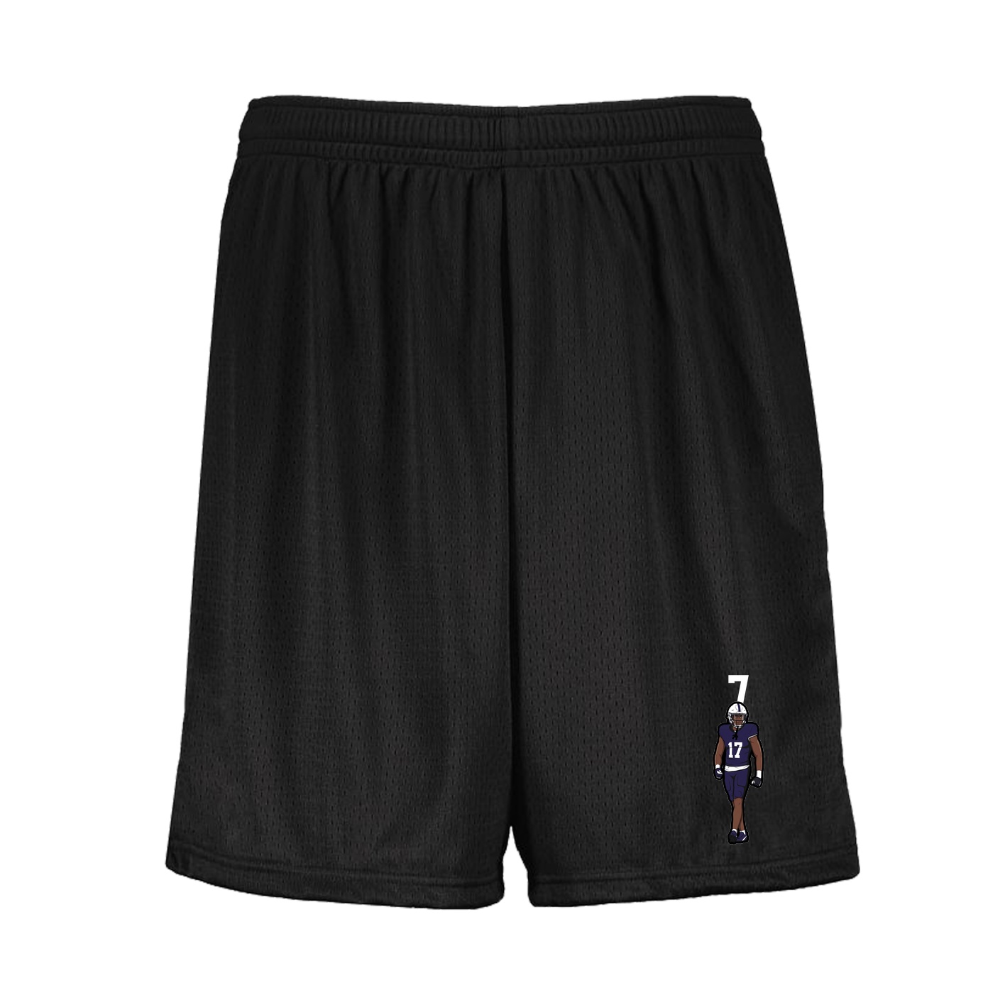 Shorts — Number Top in Black