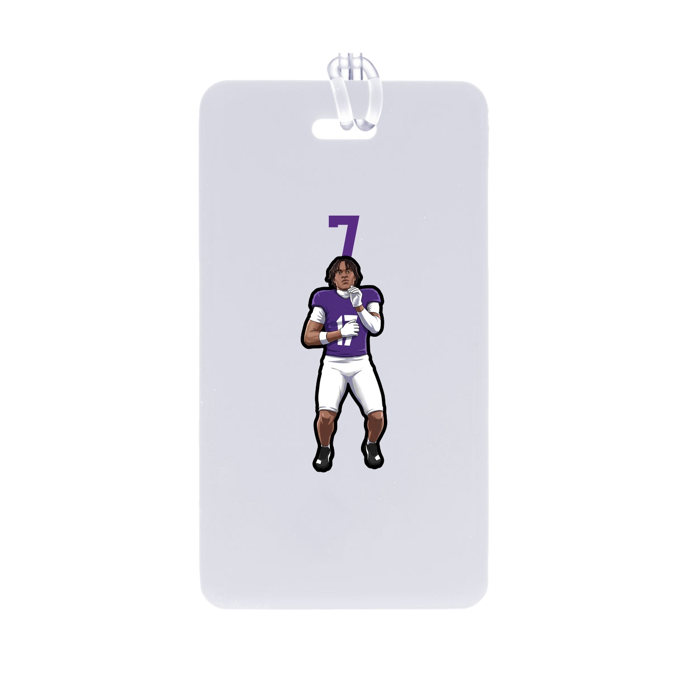 Bag Tag — Number Top in Classic