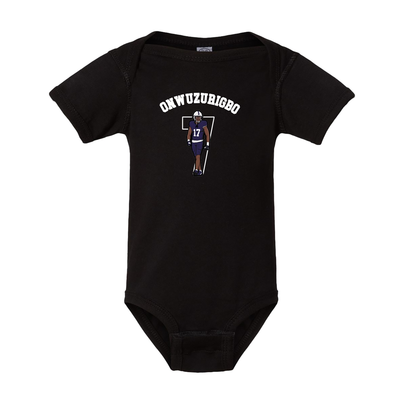 Baby Onesie — Shirsey Arch in Black