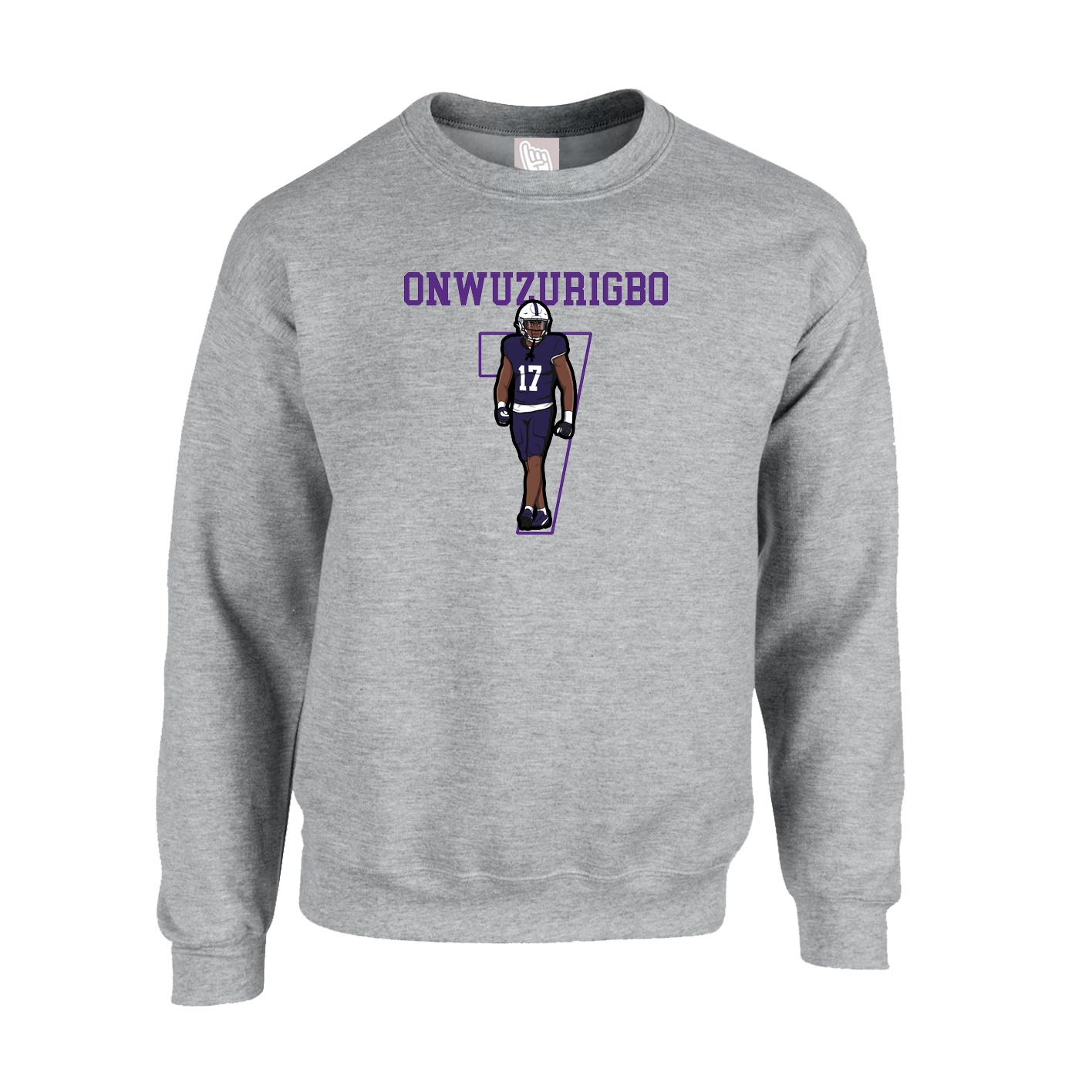 Fleece Crew — Shirsey in Grey