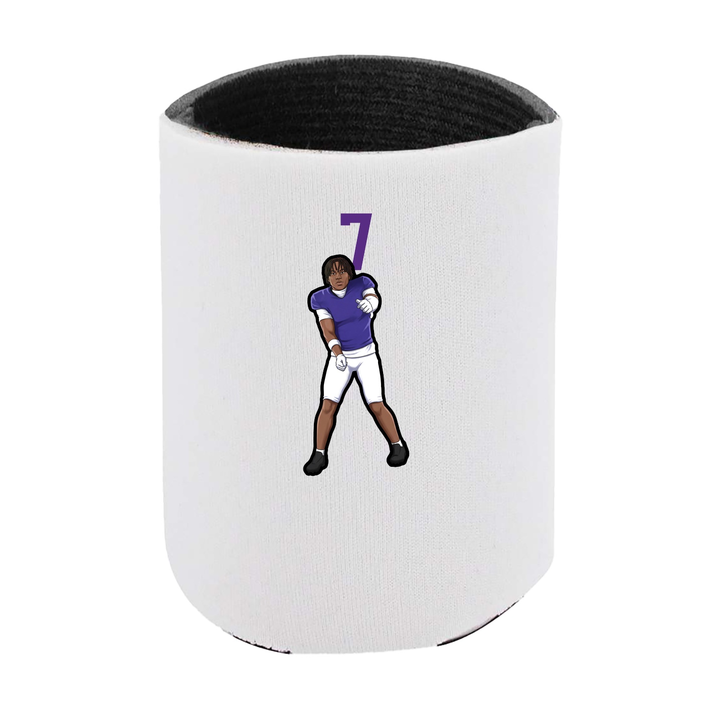 Can Holder — Number Top in White