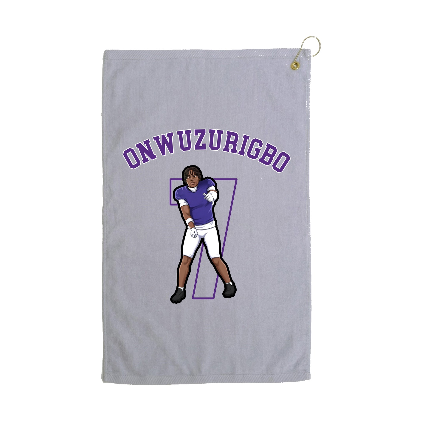 Golf Towel — Shirsey Arch in Grey