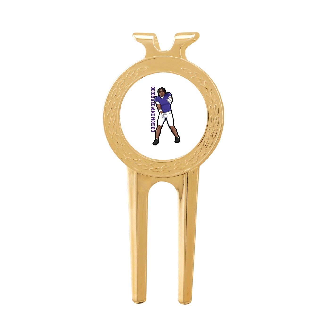 Divot Tool with Ball Marker — Name Vertical in Classic