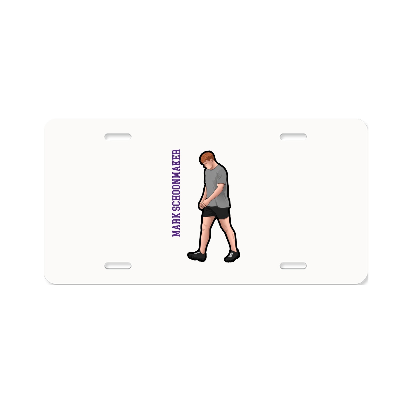 Aluminum License Plate
