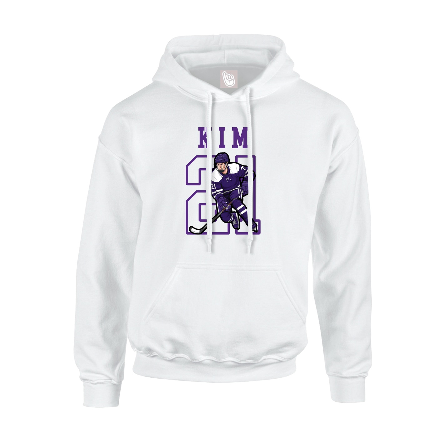 Youth Hoodie — Shirsey in White