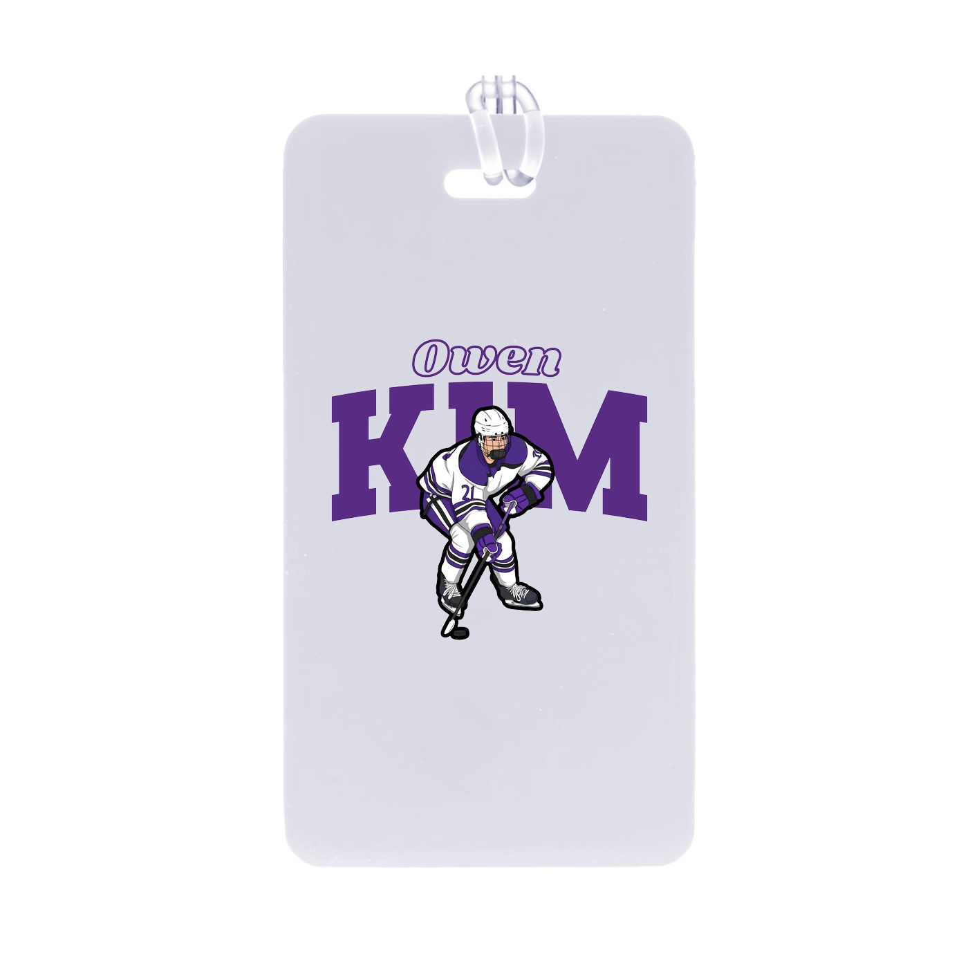 Bag Tag — Name Arch in Classic