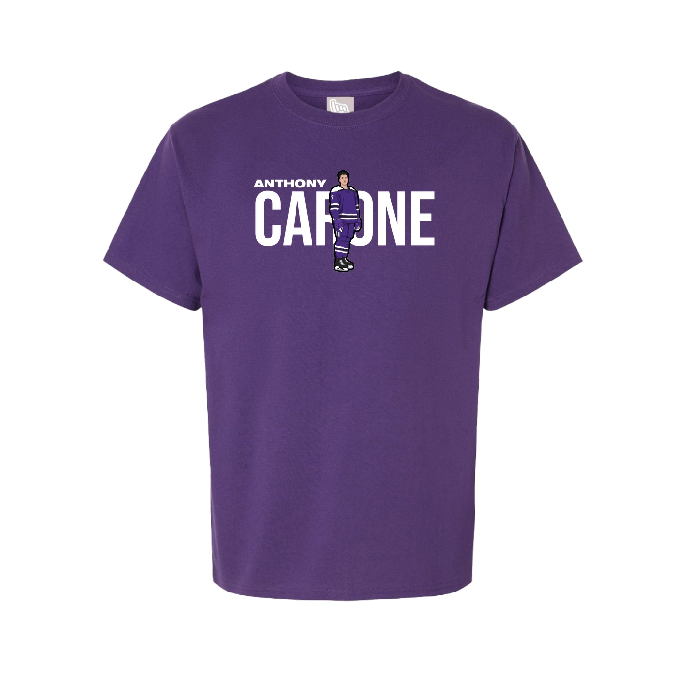Youth Tee — Player Name in Purple