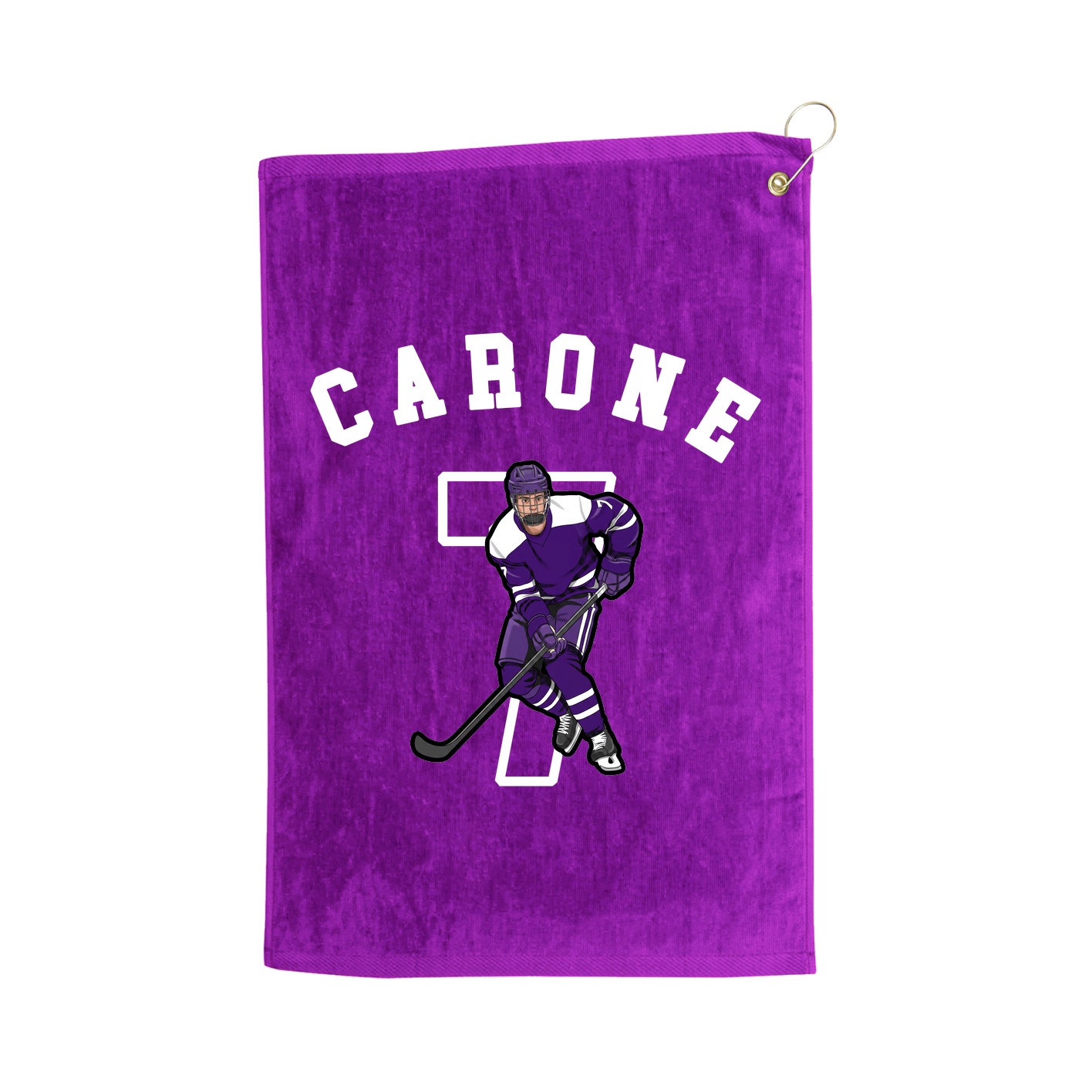 Golf Towel — Shirsey Arch in Purple