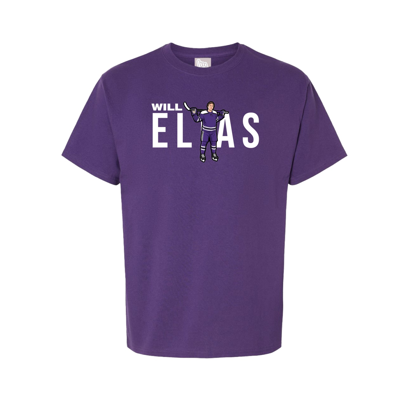 Youth Tee — Player Name in Purple