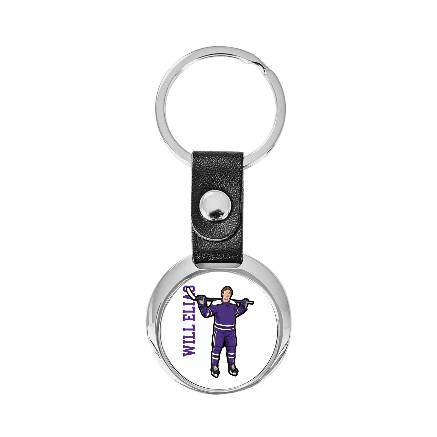 Key Chain — Name Vertical in Classic