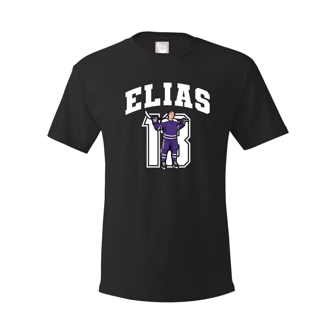 Youth Tee — Number in Black