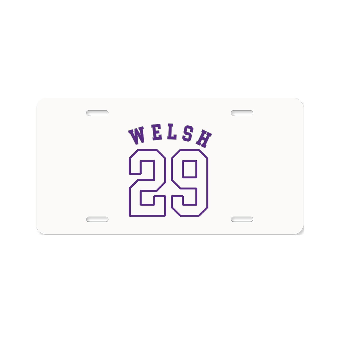 License Plate — Shirsey Arch in Classic