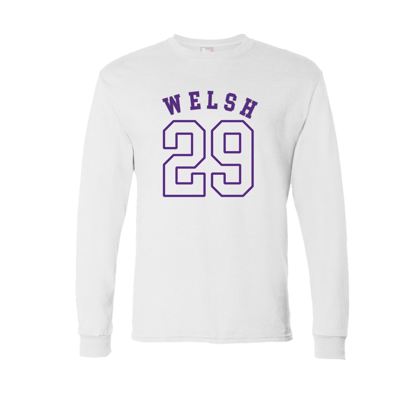 Long Sleeve Tee — Shirsey Arch in White