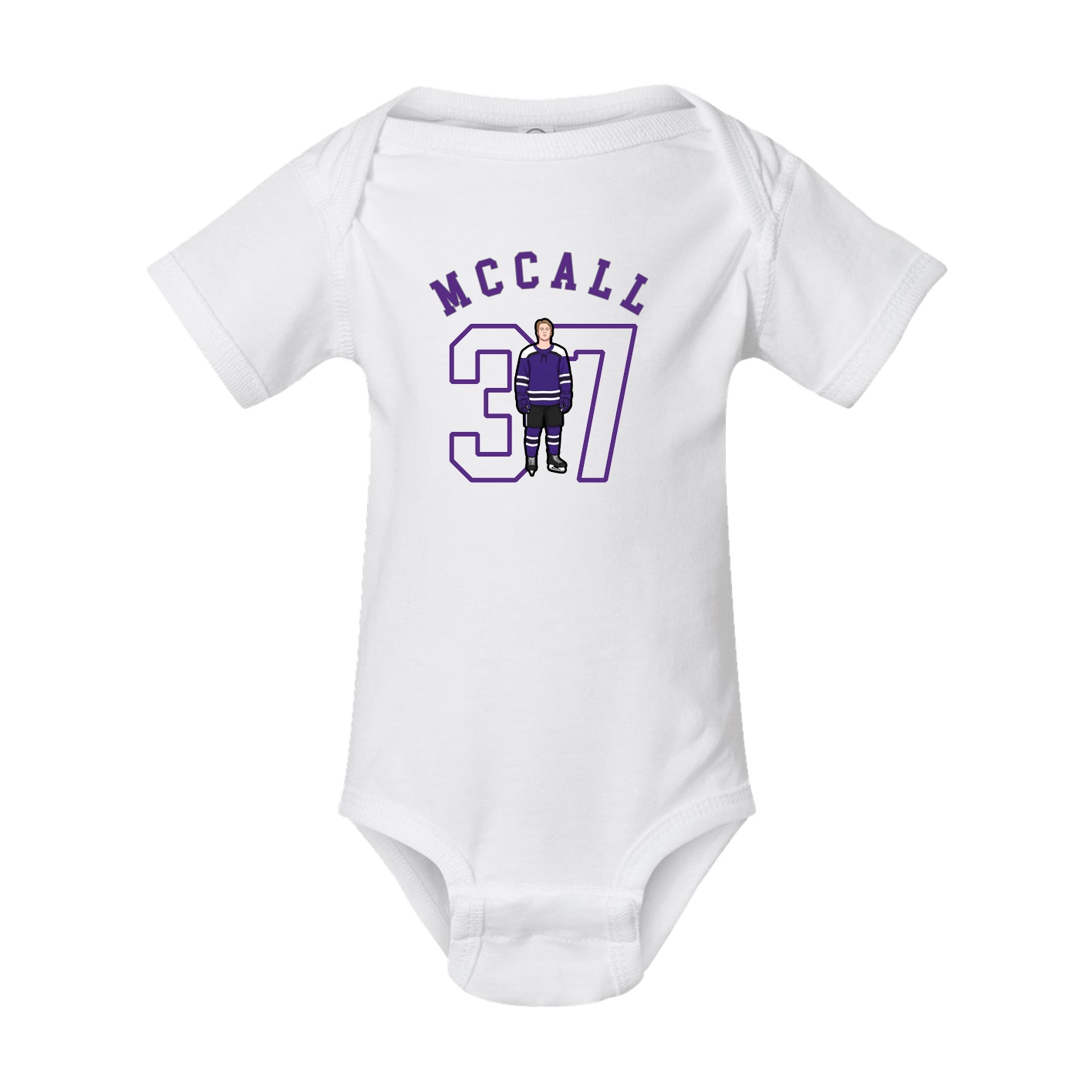 Baby Onesie — Shirsey Arch in White