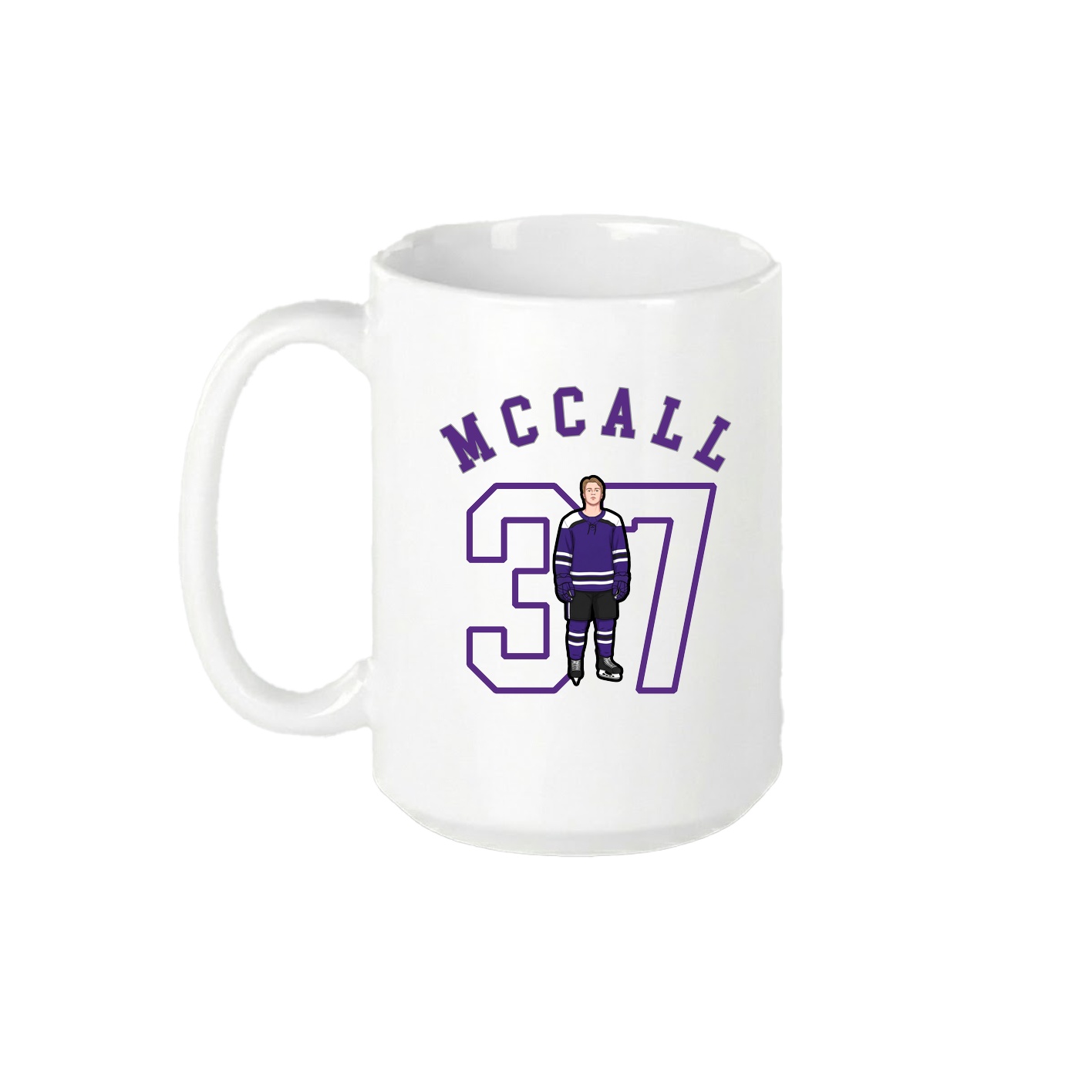 15oz Coffee Mug — Shirsey Arch in White