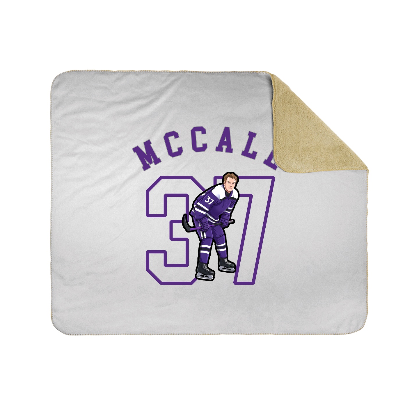 Throw Blanket — Shirsey Arch in White