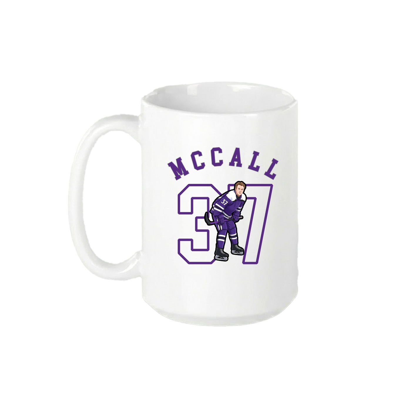 15oz Coffee Mug — Shirsey Arch in White