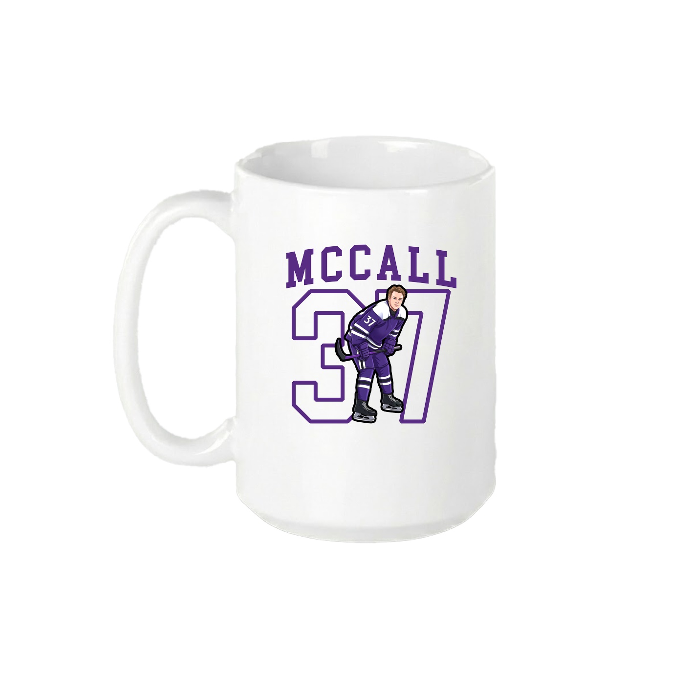 15oz Coffee Mug — Shirsey in White